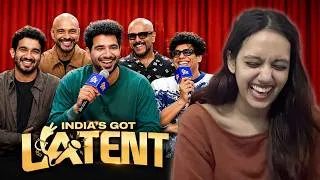 Thumbnail: India’s Got Latent S2 EP3 REACTION 😂 | Samay Raina | Raghu Ram | Vishal Dadlani | Tanmay Bhat