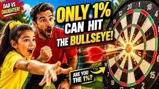 Thumbnail: WE TRIED THE IMPOSSIBLE BULLSEYE CHALLENGE! 🎯 (Gone Wrong)#ronaldo#cr7
