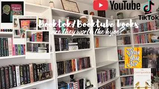 Thumbnail: Booktok/Booktube books are they worth the hype 📖📚✨