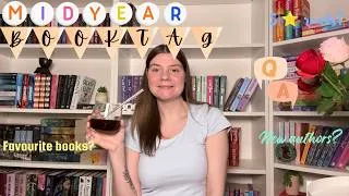 Thumbnail: Mid year Booktag, lets discuss!📚📖✨