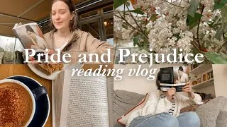 Thumbnail: Reading Pride and Prejudice for the First Time 👒📖🌸 READING VLOG