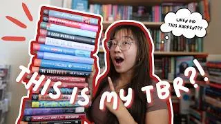 Thumbnail: my unread Book of the Month books are out of control