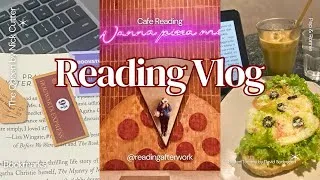 Thumbnail: Slice of Life + Reading Vlog | Read Two Books, Bookmarks / Art Hauls & Visited New To Me Restos