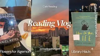 Thumbnail: Weekly Reading Vlog | Read LitFic Books, New Library Hauls, Galaxy Race Highlights and Cafe Reading