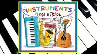 Thumbnail: 🎺🎷 Instruments on Strike Read Aloud Kid's Book - Read Along Bedtime Stories 
