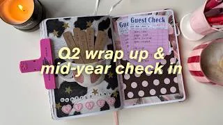 Thumbnail: Q2 & mid-year wrap up 🧾 april, may & june stats | 2026 reading journal