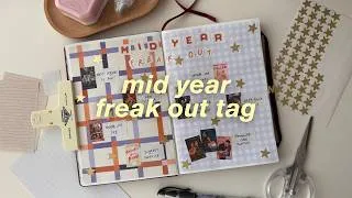 Thumbnail: mid-year freak out tag 🏷️ 2026 reading journal spread