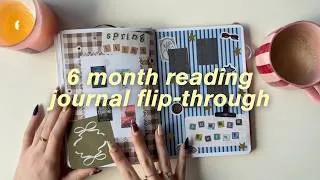 Thumbnail: mid-year reading journal flip through 💌 2026