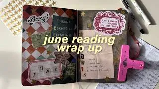 Thumbnail: yapping about the books i read in june ⚡️ 2026 reading journal wrap up