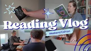 Thumbnail: i really need to catch up on my reading goals || weekend READING VLOG