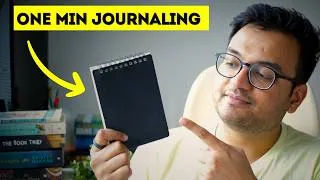 Thumbnail: How this 1 min journaling technique is improving my life