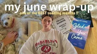 Thumbnail: i had one of the BEST reading months ⭐️ | june fantasy & romance reading wrap-up (ARCs & audiobooks)