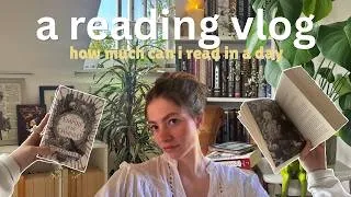 Thumbnail: how many pages can i read in a day ? ⭐️ | a day in my life/a reading vlog (physical & audiobook)