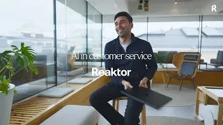 Thumbnail: Reaktor Talks | AI In customer service