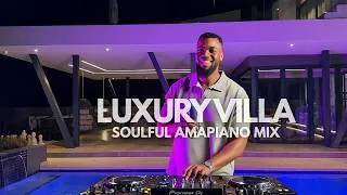 Thumbnail: Soulful Amapiano Mix 2026 | 2AM at a Luxury Villa | Kelvin Momo • Gaba Cannal • Kabza De Small