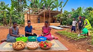 Thumbnail: Roofing Our Chicken 🐓 Coop & Preparing A Flavourful African Breakfast. 
