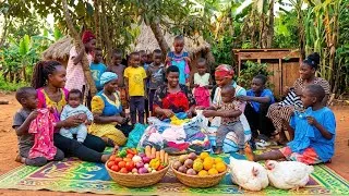 Thumbnail: Shopping New Clothes For Our Children & Cooking Savory Chicken Pilau Dinner In Our African Village