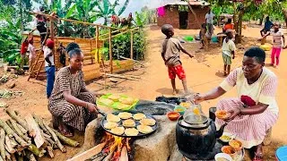Thumbnail: Building A Chicken Coop 🐓& Cooking Fluffy Pancakes In Our African Village 