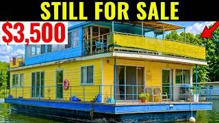 Thumbnail: Why Is Nobody Buying These Cheap Used Houseboats in 2026? They’re HUGE!