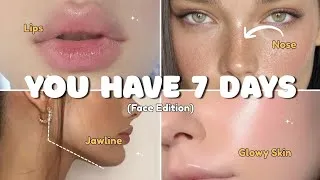 Thumbnail: 7 Days To Look Unrecognised - Face Edition ✨☁️ || No BS 