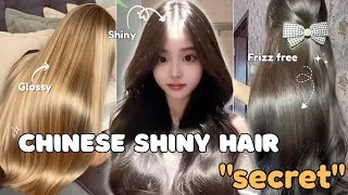 Thumbnail: How to Get Shiny Glossy Hair like Chinese Girls (Secret revealed) ✨🎀 || No BS*