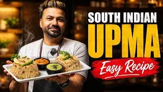 Thumbnail: Easy & Tasty Upma Recipe | Perfect Breakfast in 15 Minutes | Suji Upma Recipe