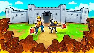 Thumbnail: Using a PAINTBRUSH to defend my kingdom!?