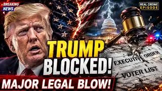 Thumbnail: 🚨 Trump Suffers Major Legal Blow! Federal Judge Blocks Trump's 2026 Election Order | US Politics...
