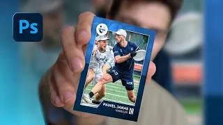 Thumbnail: How to make this sports trading card in Photoshop!
