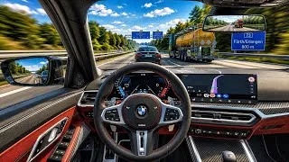 Thumbnail: Realistic Car Simulator : BMW M3 G80 Touring Highway Driving POV