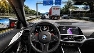 Thumbnail: Realistic Car Simulator : BMW M4 Competition Highway Driving POV
