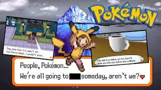 Thumbnail: Iceberg | Weird NPCs and Quotes in Pokémon Games