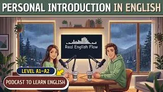 Thumbnail: Learn How to Introduce Yourself in English | Practical English for Beginners | English Podcast