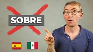 Thumbnail: STOP Saying “Sobre”! 5 Spanish Mistakes Learners Make