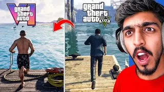 Thumbnail: GTA 6 vs GTA 5 Details Are CRAZY! 🤯 (Reaction)