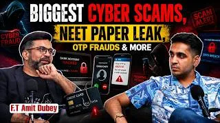 Thumbnail: How Cyber Criminals Are Stealing Your Money & Data! NEET Leak, OTP Scam Exposed Ft. Amit Dubey