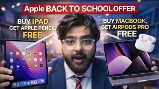 Thumbnail: Apple Back to School Offer 2026 😳 FREE Apple Pencil + AirPods Pro! Worth It?