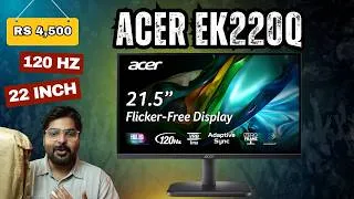Thumbnail: Cheapest 120Hz Gaming Monitor in India 🇮🇳 Acer EK220Q Full Review
