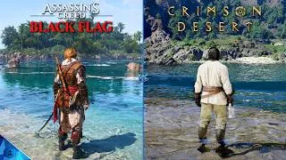 Thumbnail: AC Black Flag Resynced vs Crimson Desert - Graphics and Details Comparison