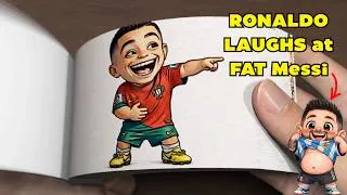Thumbnail: Ronaldo LAUGHS at Fat Messi... Then THIS Happened!