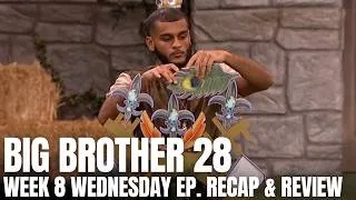 Thumbnail: Big Brother 28 - Week 8 - Wednesday Episode - Recap & Review - BB28 Twist Elim/HoH/Nominations/Veto