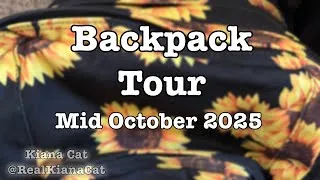 Thumbnail: Backpack Tour - Mid October 2025