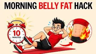 Thumbnail: 10 Minutes Every Morning Kills Cortisol Belly Fast | Science Explained