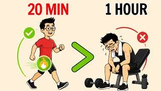 Thumbnail: Why 20 Minutes of Walking Works Better Than 1 Hour at the Gym | Science Explained