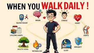 Thumbnail: 10 Things That Can Change If You Start Walking Daily | Science Explained
