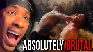 Thumbnail: Top 50 Most BRUTAL Bare Knuckle Knockouts Ever… 😳 | Reaction