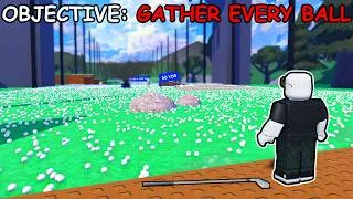 Thumbnail: they forced me to pick up EVERY golf ball in Roblox...