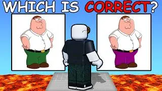 Thumbnail: Roblox guess the characters color...