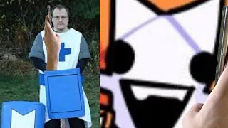 Thumbnail: Blue & Orange Knight Have a Peculiar Phone Call