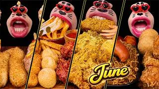 Thumbnail: All the Yummy Moments from June 2026 in One Place! 📅😋